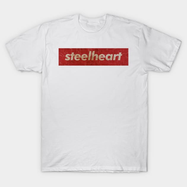 Steelheart - SIMPLE RED VINTAGE T-Shirt by GLOBALARTWORD